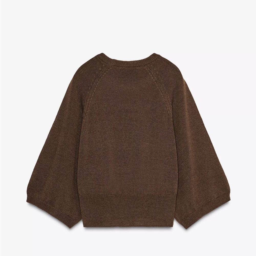NWOT Zara wide sleeve knit sweater